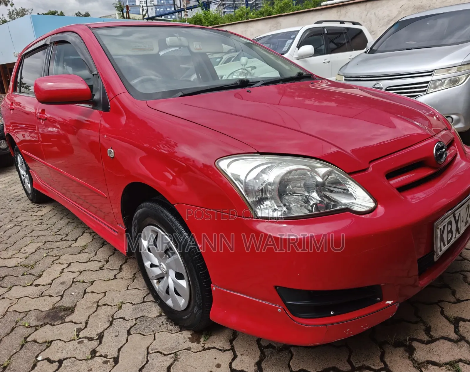 Toyota Allex 2006 Red