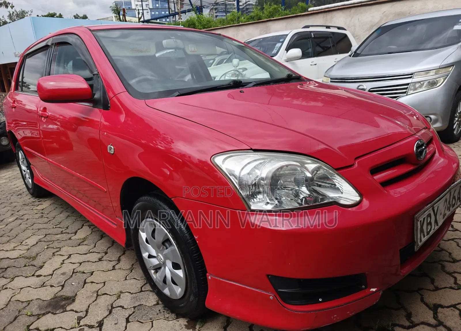 Toyota Allex 2006 Red