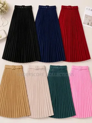Ladies Plitted Maxi Skirts