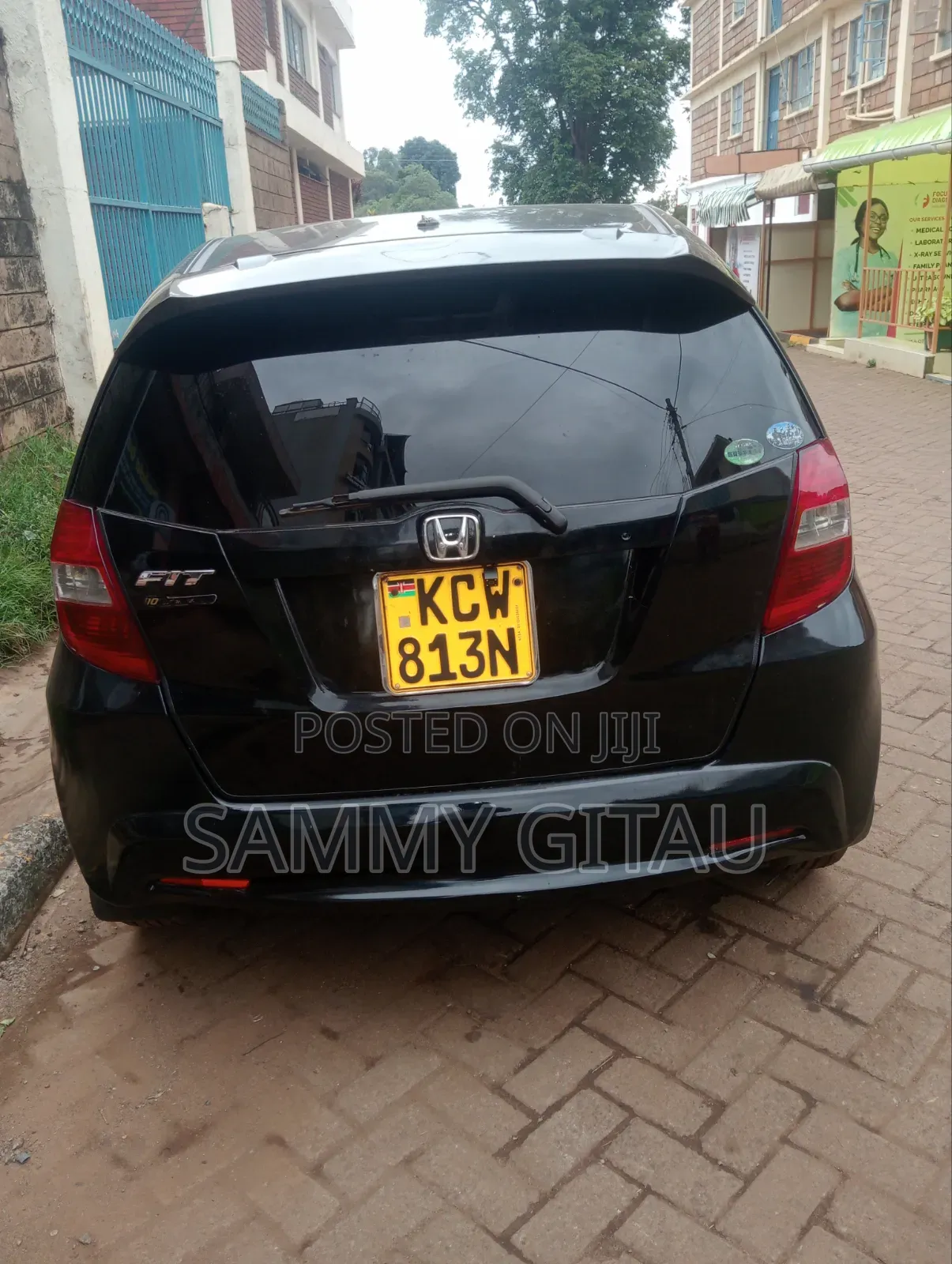 Honda Fit Automatic 2012 Black