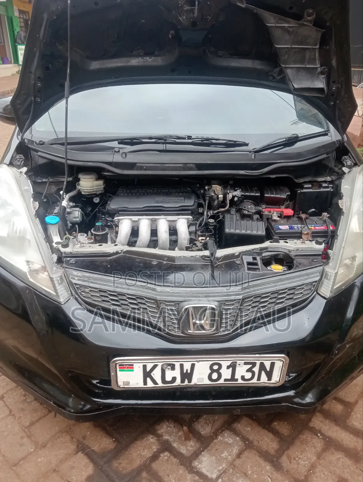 Honda Fit Automatic 2012 Black