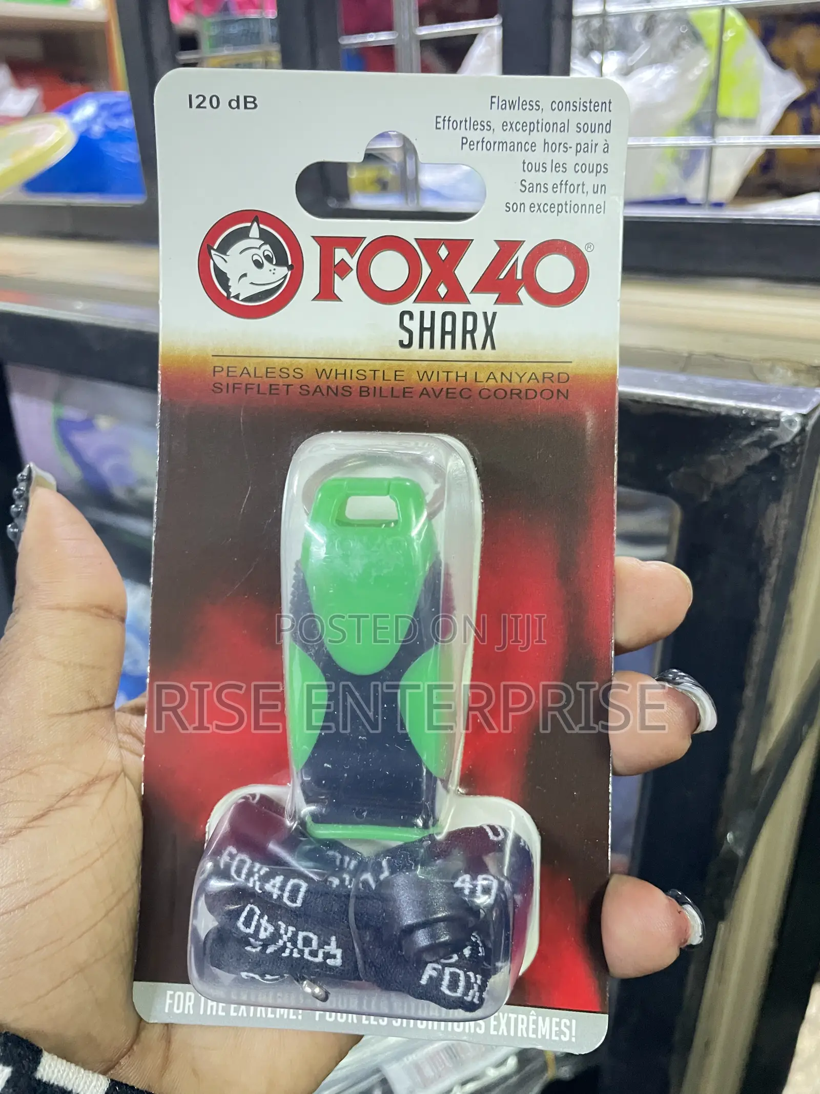 Fox 40 Sharx Whistle With Lanyard