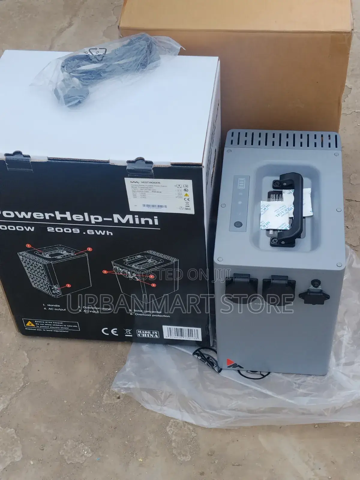Vestwoods Portable Energy Storage Unit 2kwh Capacity, Power Station