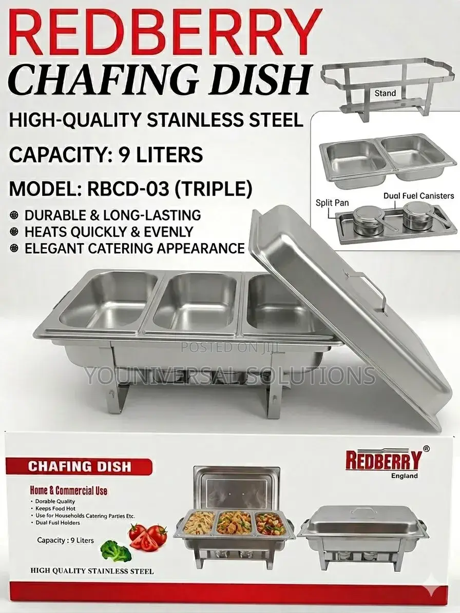 Redberry 9litres Chafing Dish