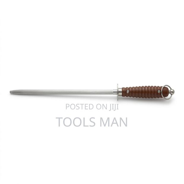 Honing Steel Rod,Knife Sharpener.Butcher Sharpening Blade.Razor Sharp