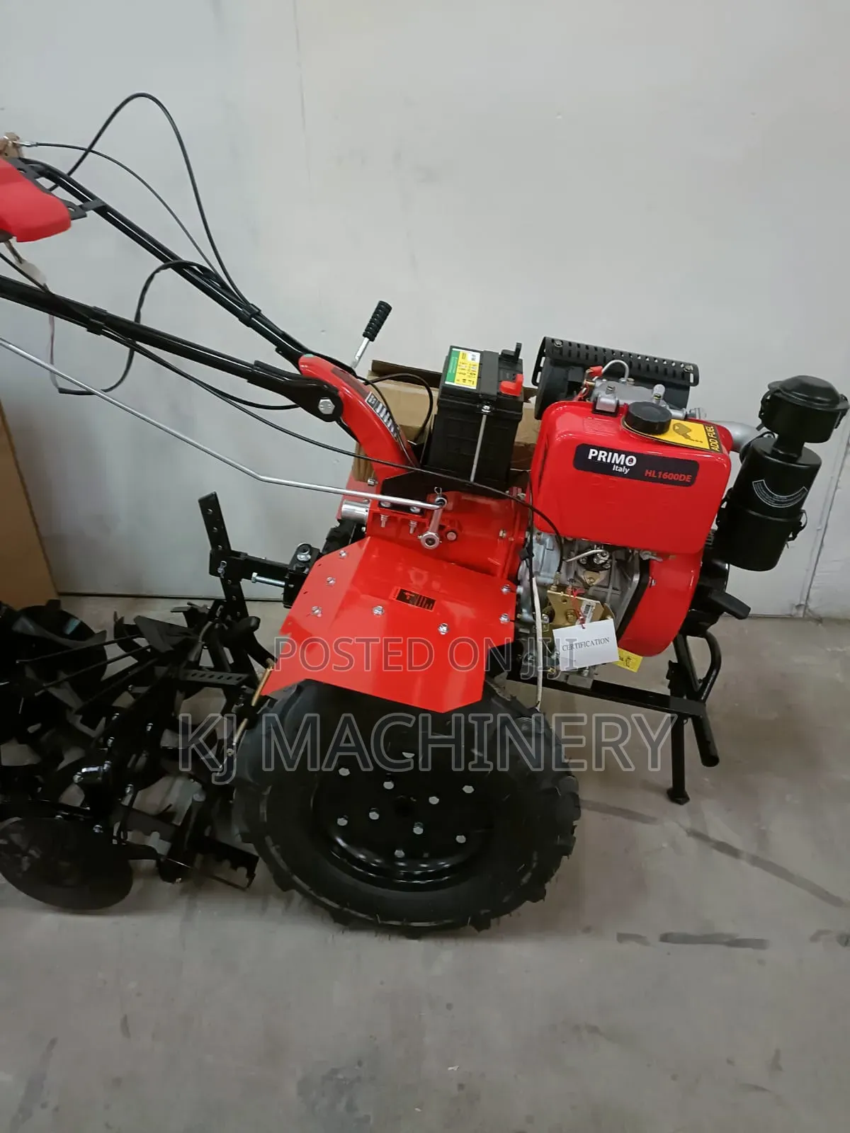 Power Tiller 16hp Air Cooled Engine