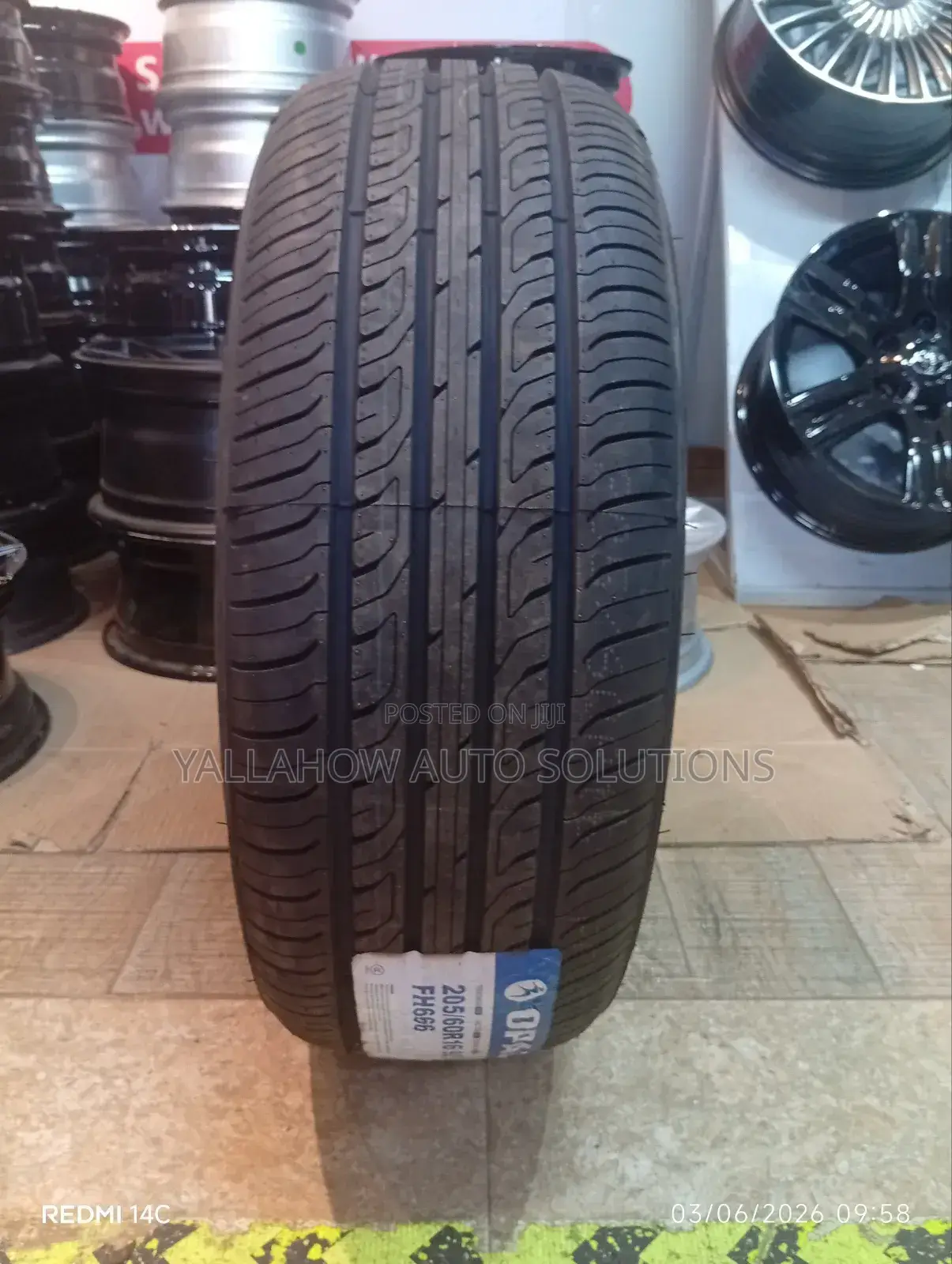 Opals Fh666 205/60r16 Tire - Premium High-Speed Touring Spec