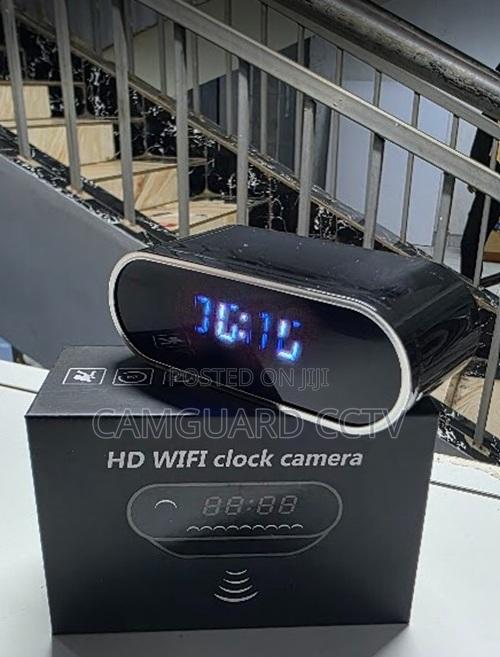 Smart Clock Camera Wifi Hidden DVR – Supports Android iPhone - main view