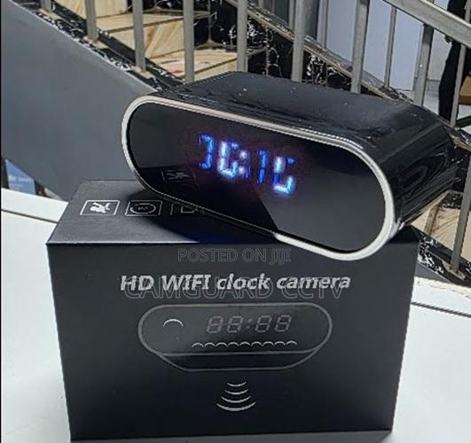 Table Clock Hidden Camera Hd – Portable Wireless Surveillance Camera - main view