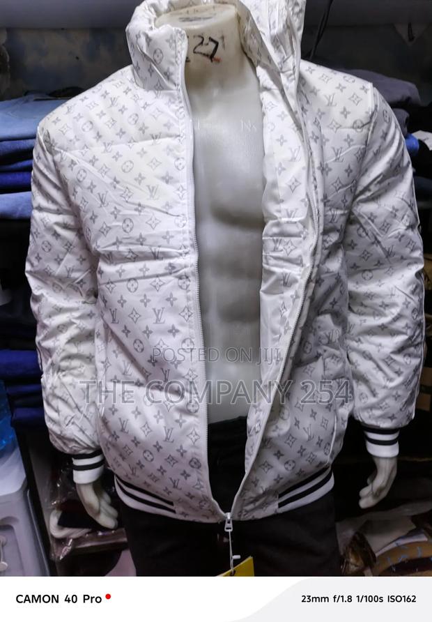 Quality Casual Puffed Collage Luiz Vuitton Designer Jacket - thumbnail 2
