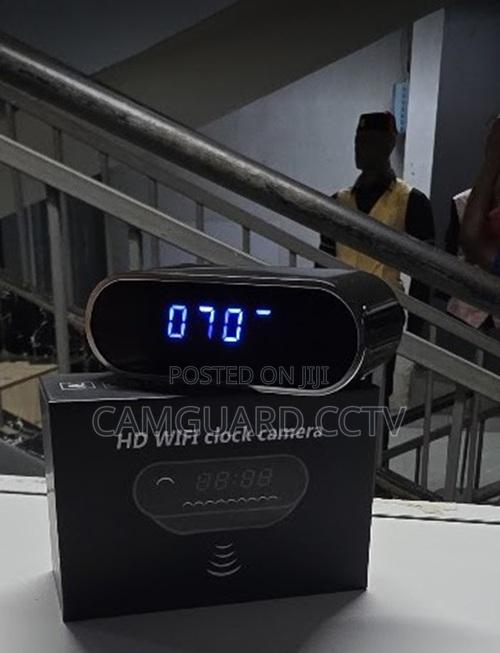 Smart Hd Wifi Table Clock Camera – Hidden Camera With Remote Viewing - main view