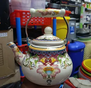 Enamel Kettle 1.5l At 2,100 // Various Designs Colours