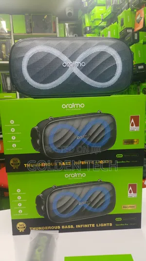 Oraimo Spacebox Pro Party Speaker – 80w Sound, RGB Lights 