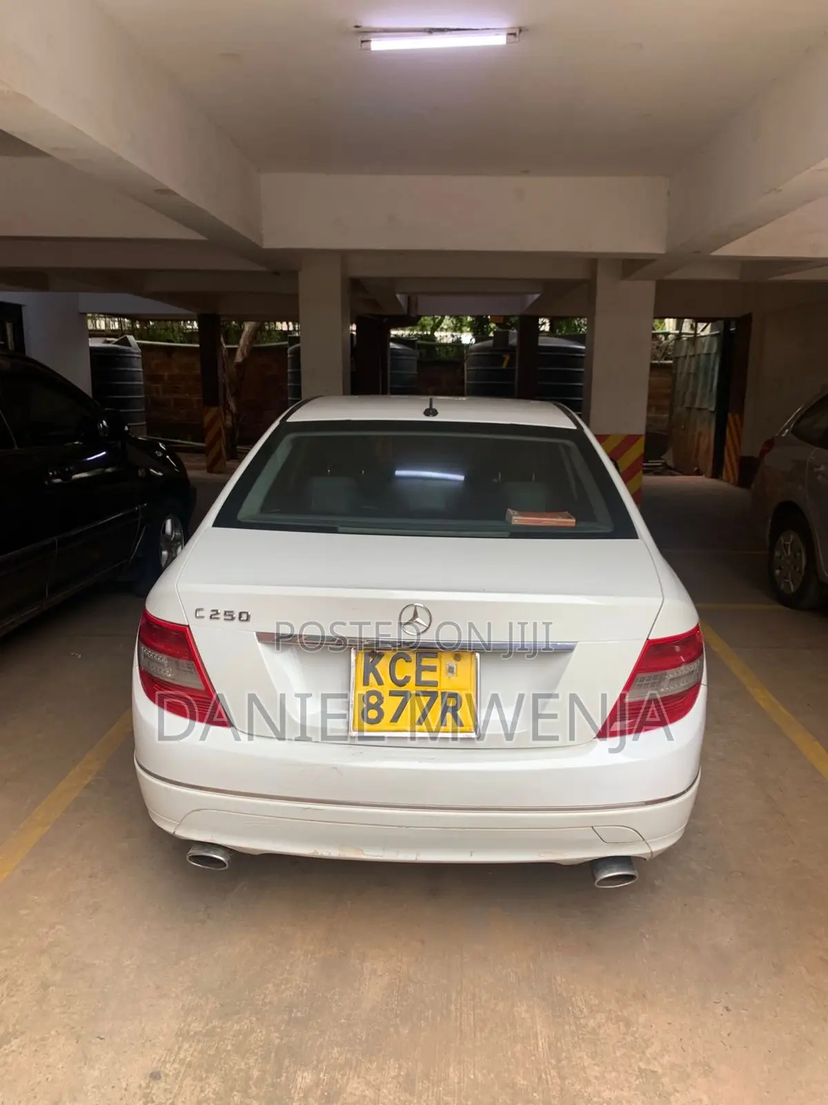 Mercedes-Benz C250 2008 White