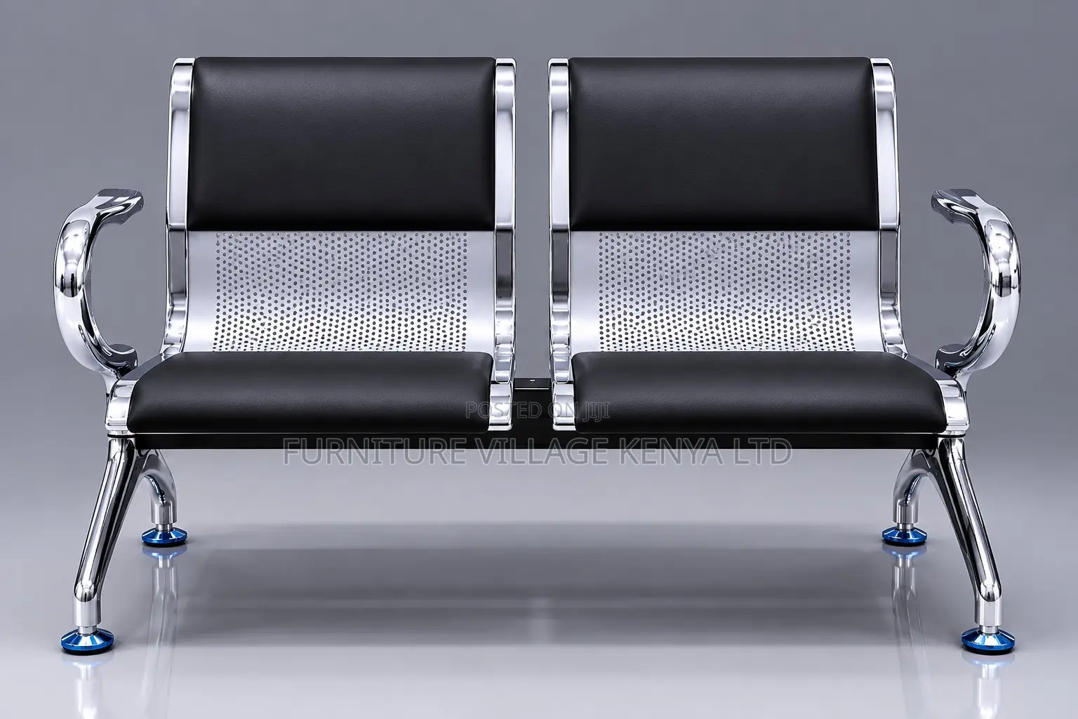 2-Seater Reception Office Bench