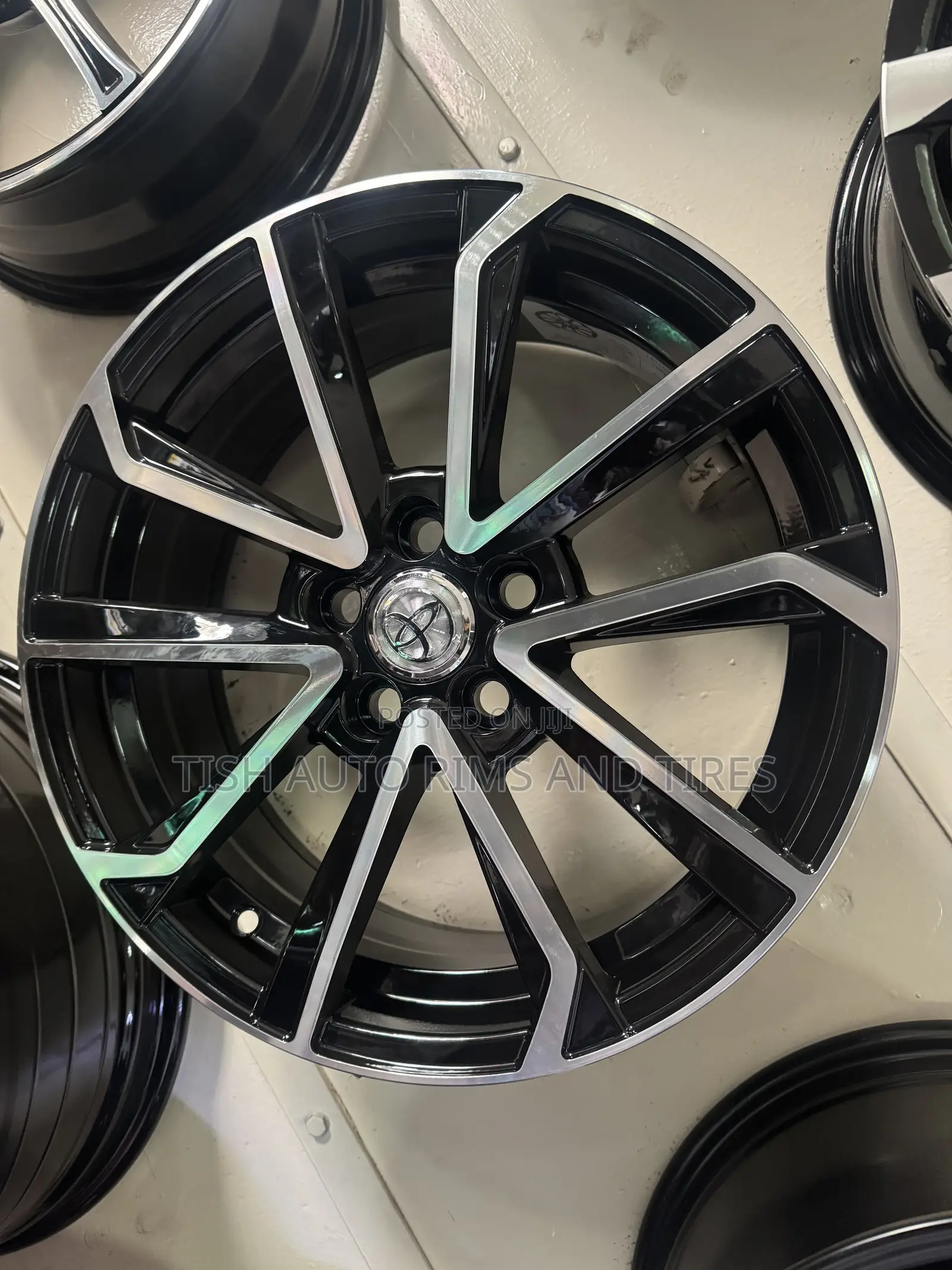 Black Silver 15 Inch Rims Set for Premio,Alion,Wish,Prius