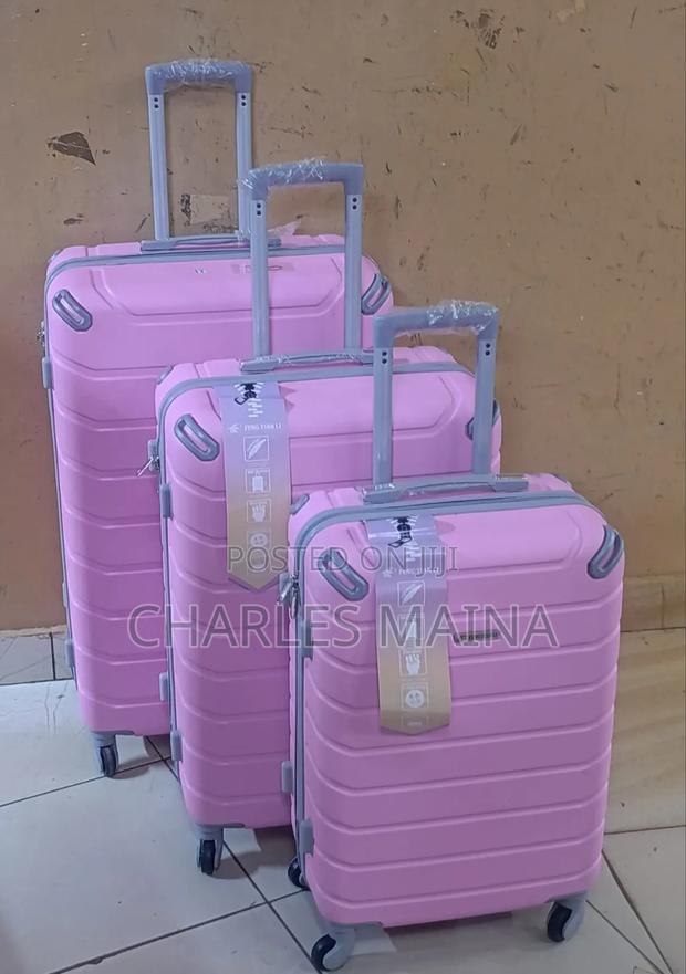 3 in 1 Luxurious Fibre Suitcase