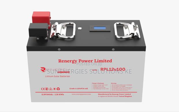 1.28kwh 12.8v 100ah Renergy Lithium Battery