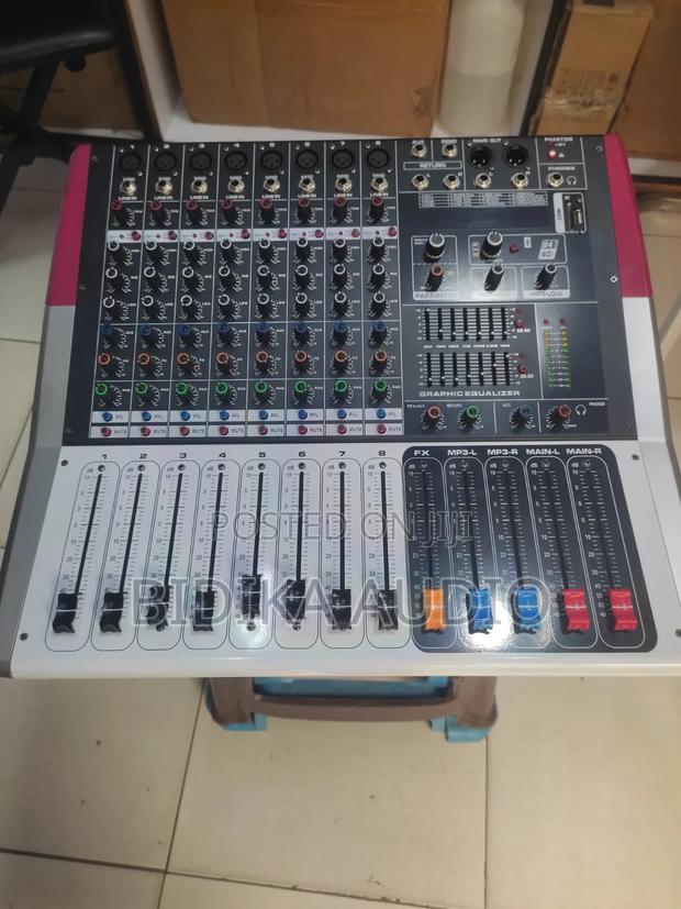 Soundcraft Kv-80 8-Channel Powered Audio Mixer