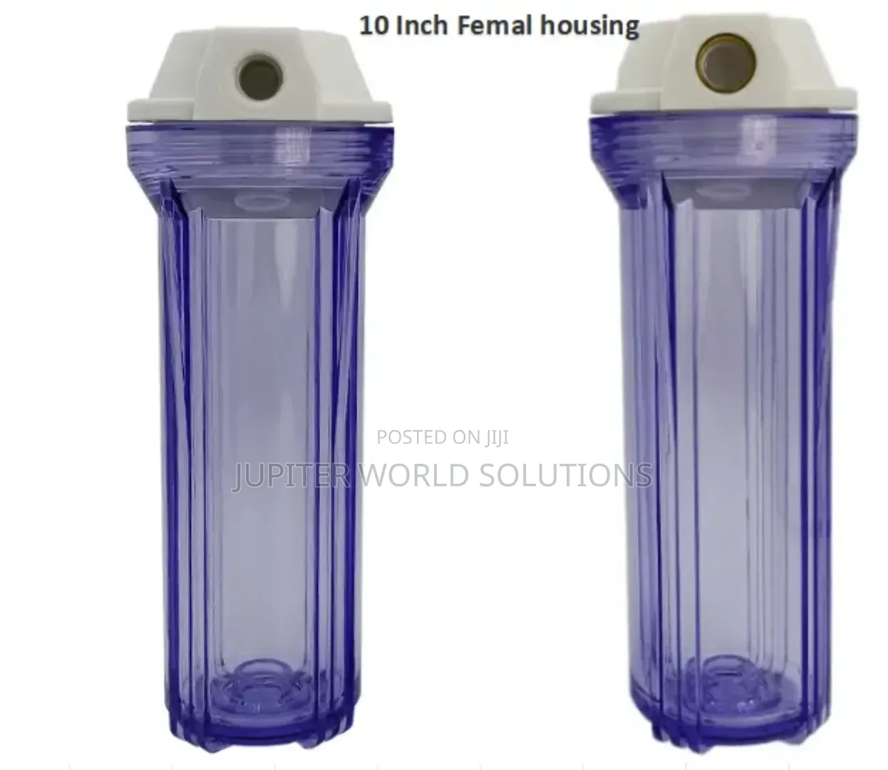 10" Clear Filter Housings