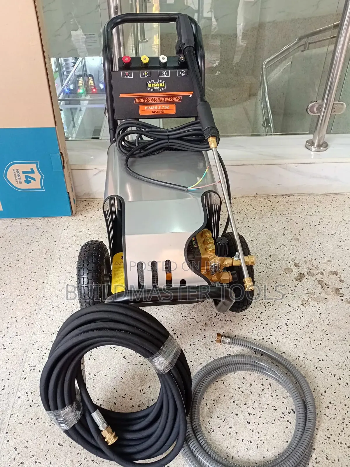 Hisaki 3450 Psi High-Pressure Washer
