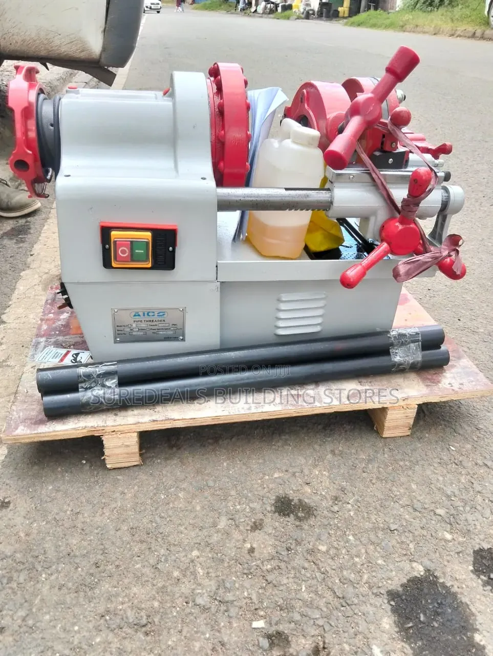 Aico Electric Pipe Threading Machine Commercial