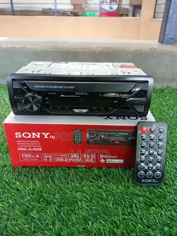 Car Mp3 Player Bluetooth Usb Fm Radio Stereo Audio System