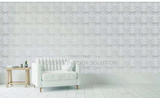 Contemporary Abstract Paintable Wall Panel - main view