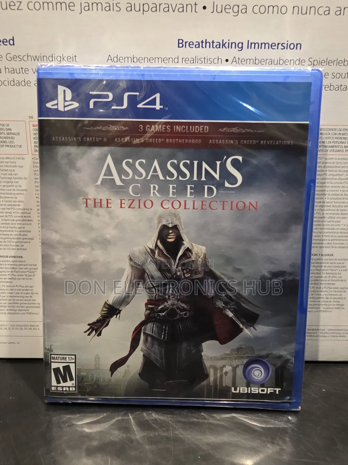 Ps4 Assassins Creed Ezio Collection 3games Included
