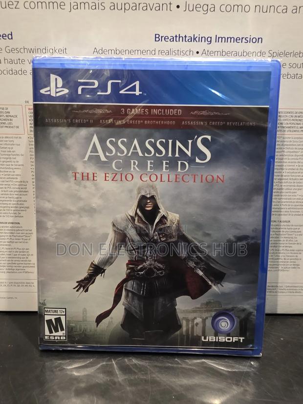 Ps4 Assassins Creed Ezio Collection 3games Included
