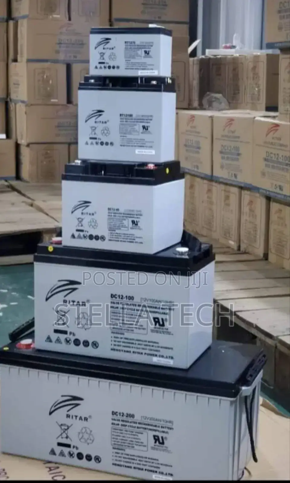 Rita Solar Battery 7ah 12volts