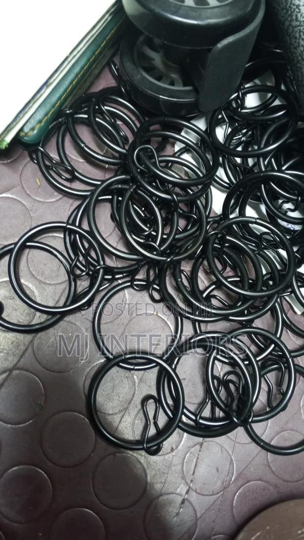 Imported Curtain Rod Rings Strong Quality Finish