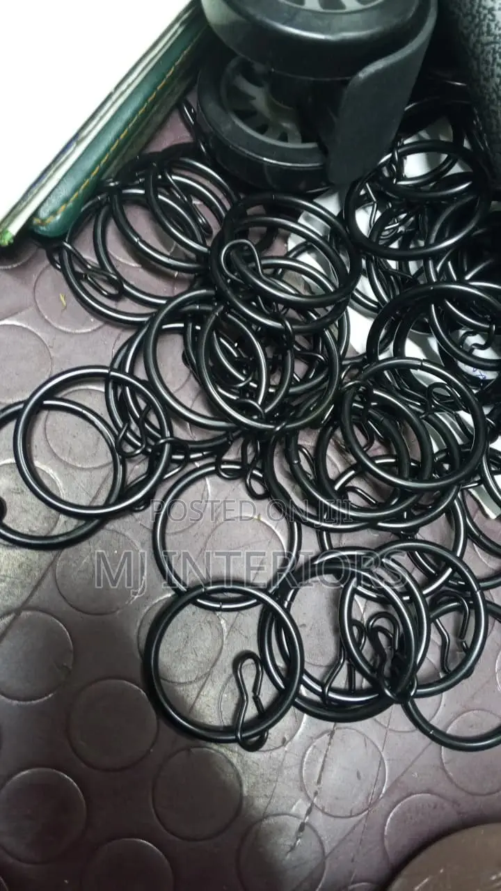 Imported Curtain Rod Rings Strong Quality Finish