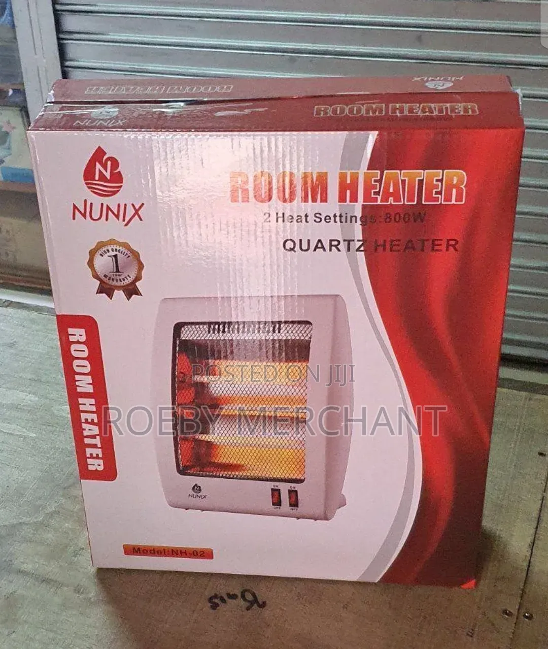 Room Heater, Nunix Portable Electric Room Heater