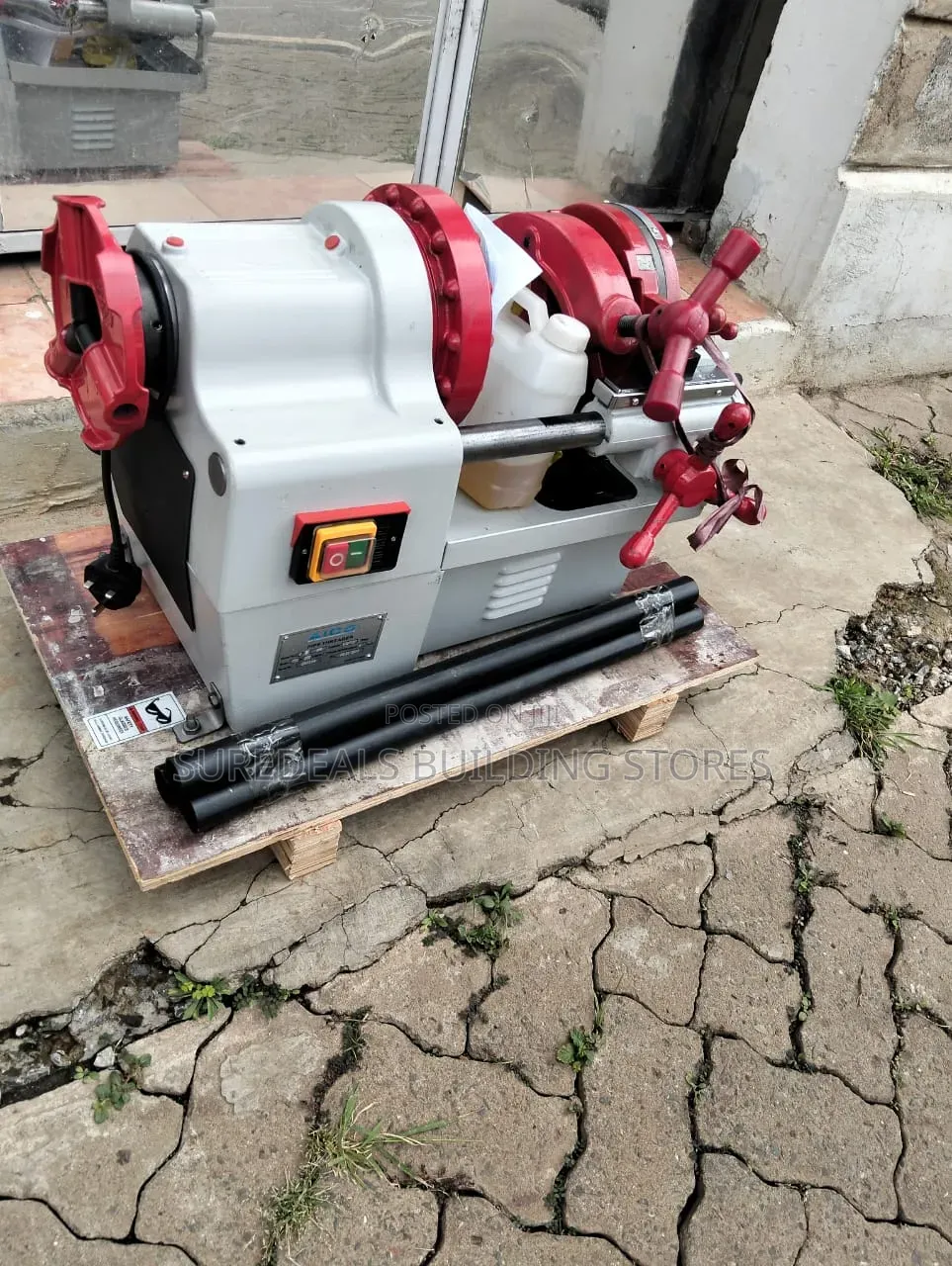 Electric Pipe Threader Machine (1/2" - 2") Threading