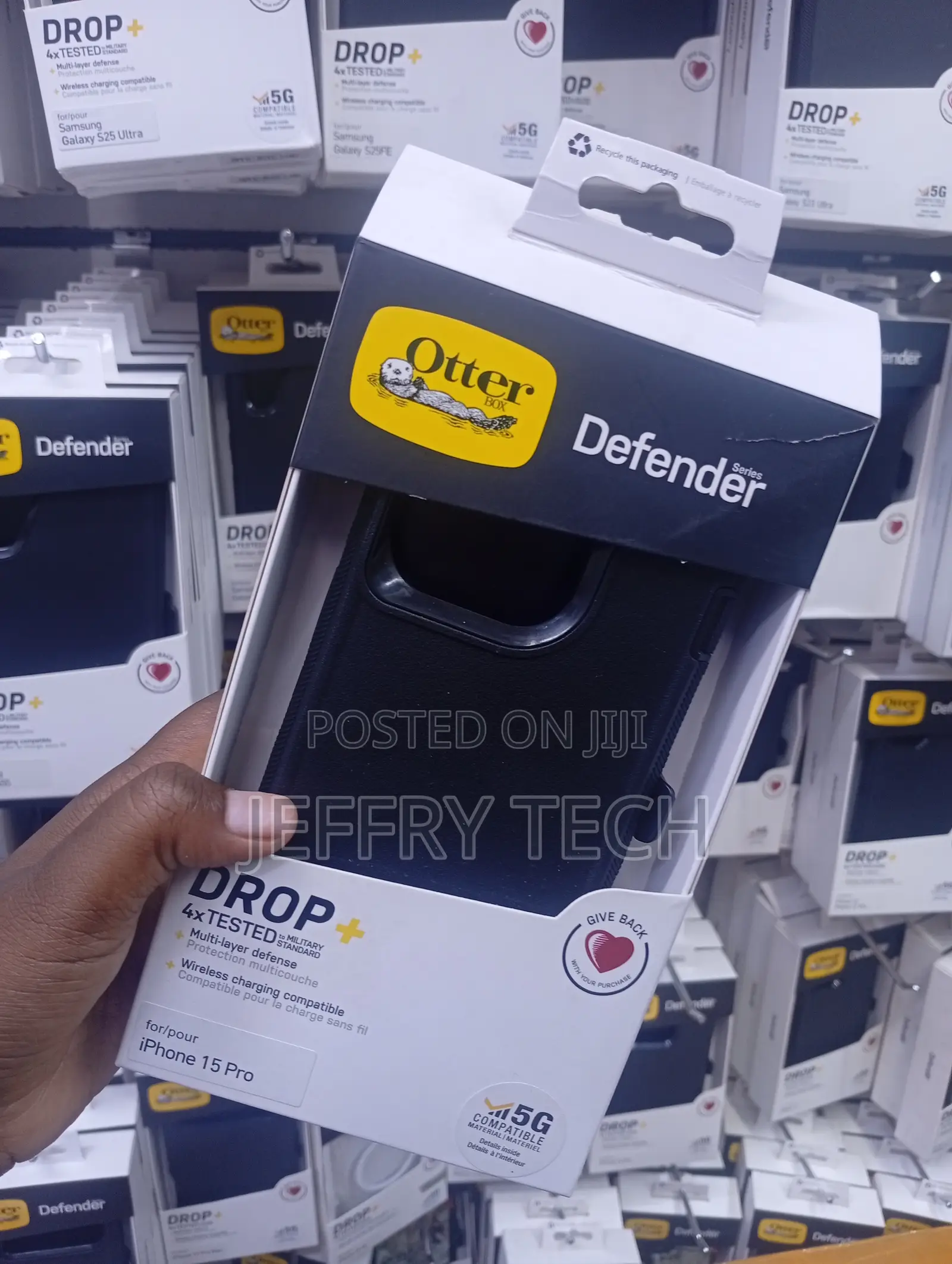 iPhone 15 Pro Durable Otterbox Cover