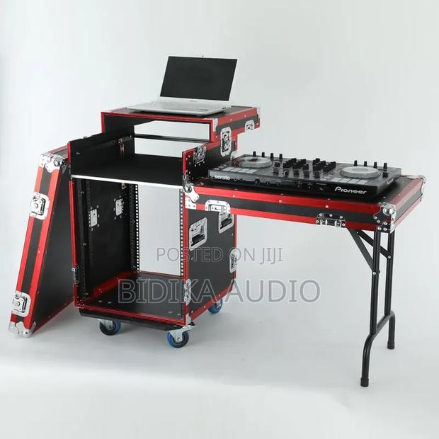 Case / 19” 12u Heavy-Duty Mixer Rack Flight Case