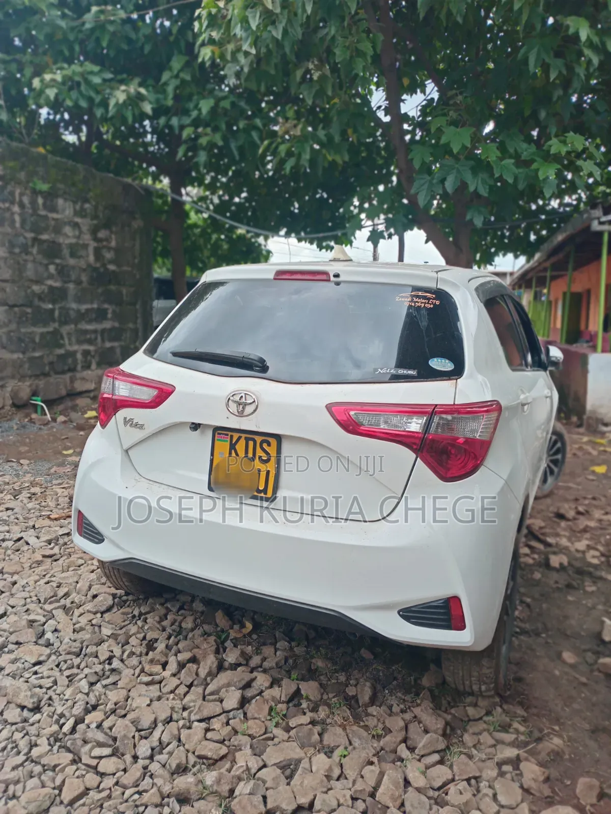 Toyota Vitz 2017 White