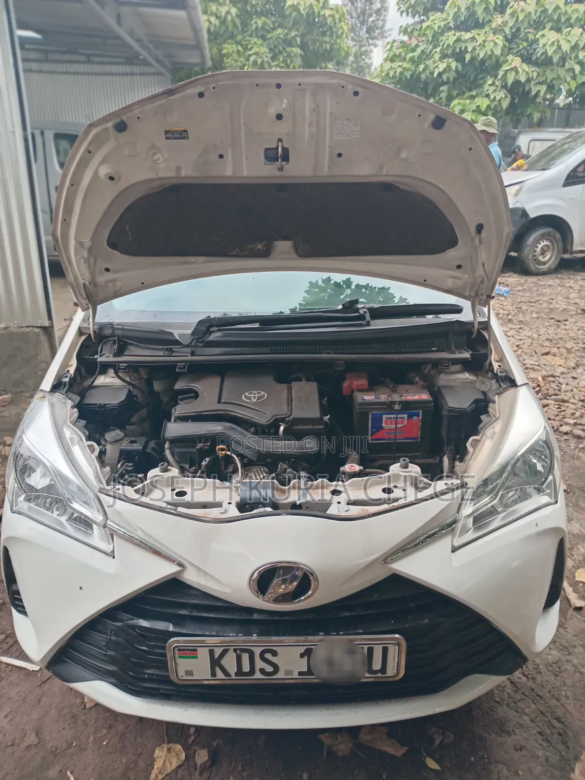 Toyota Vitz 2017 White