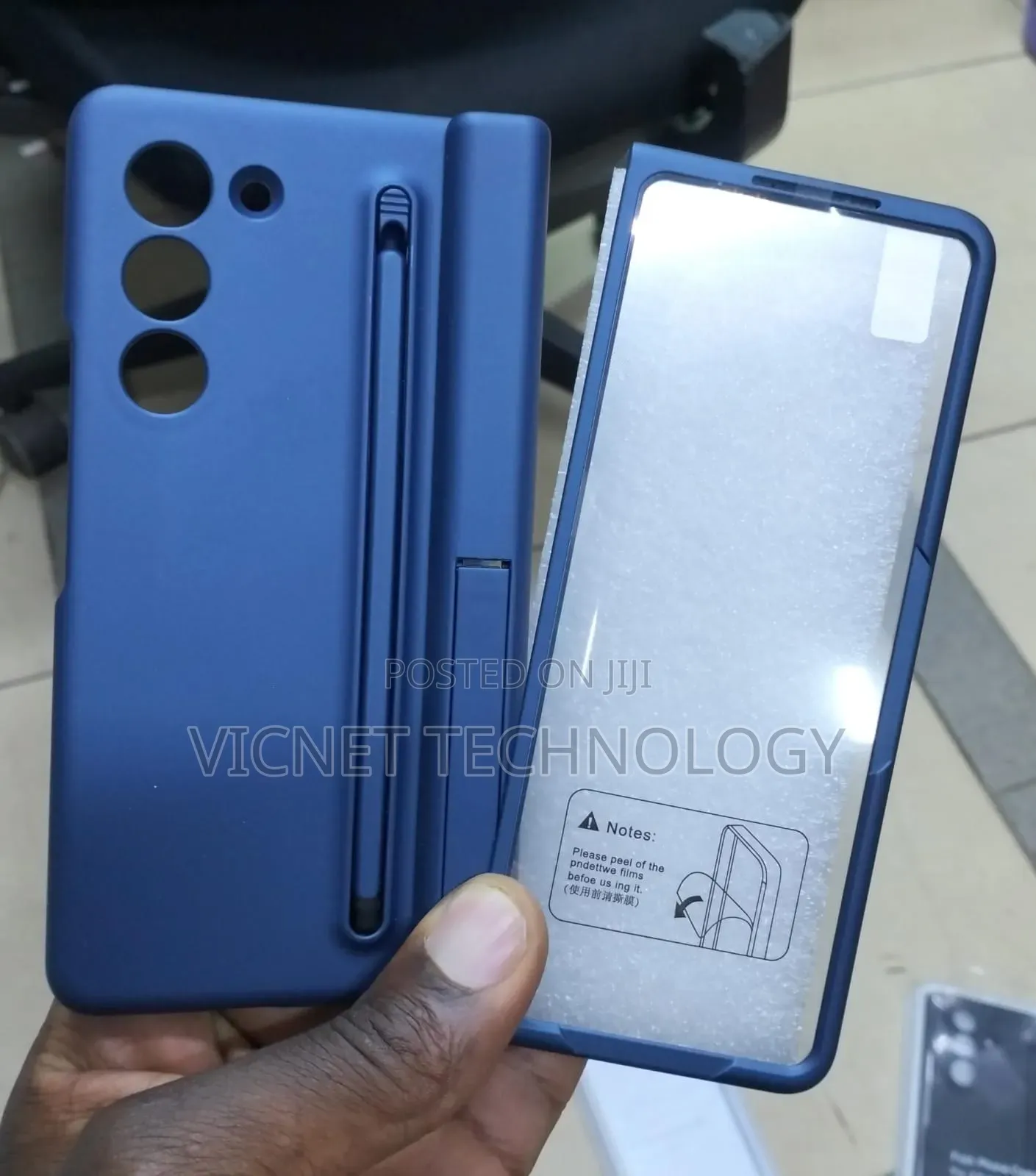 Samsung Fold 7 Smart Case With S Pen and Protector