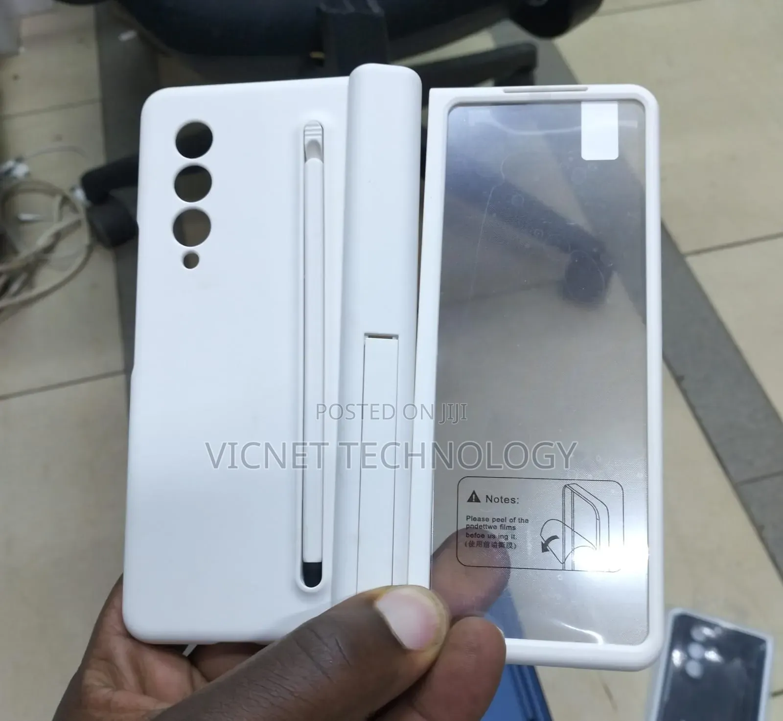 Samsung Fold 7 Smart Case With S Pen and Protector