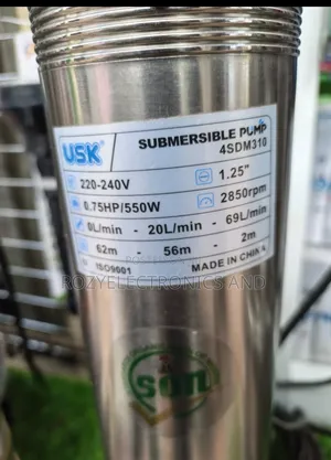0.75 Ah Head Freevel Submassible Pump