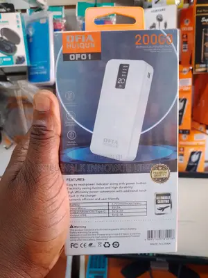 Ofia Huiqun 20,000mah Portable Power Bank (Fast Charging 2.1a)