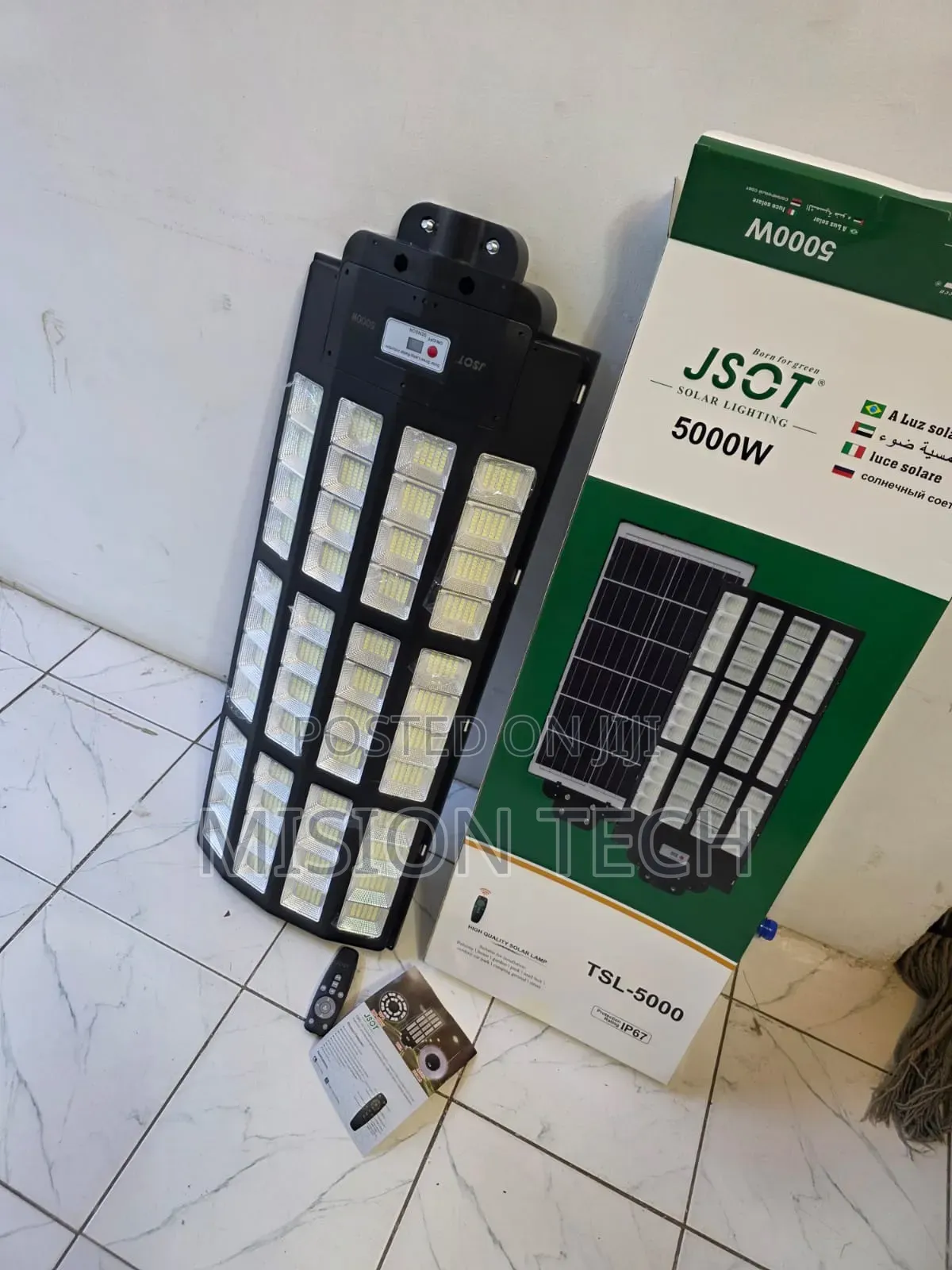 5000watts Jsot Solar Street Light