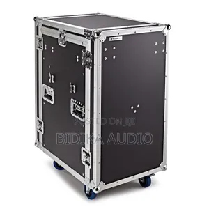 16u Heavy-Duty Pop-Up Mixer Rack Flight Case