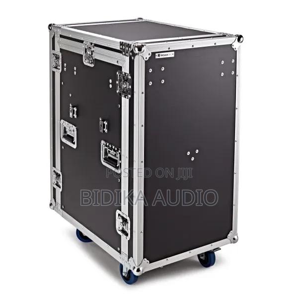 16u Heavy-Duty Pop-Up Mixer Rack Flight Case