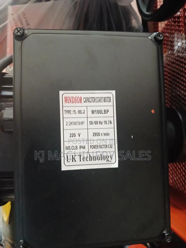 Air Compressor 100l Dual Electrical and Engine Petril - thumbnail 4