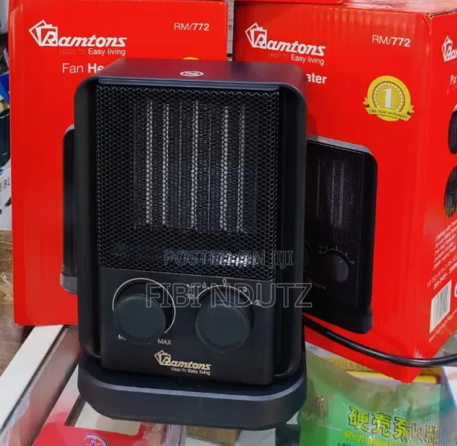 New Ramtons Fan Heater Rm772 /Ramtons Fan Heater