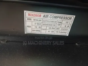 Air Compressor 100l Dual Electrical and Engine Petril