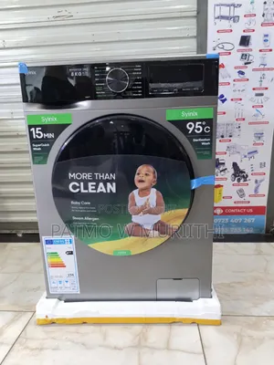 8kgs Syinix Washing Machine Frontload Wash and Spin